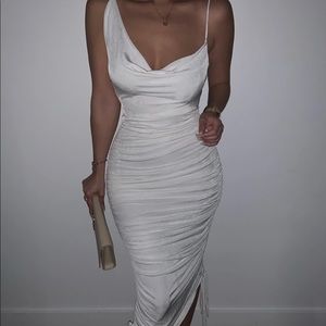 Jluxlabel Ivory Wojek Dress